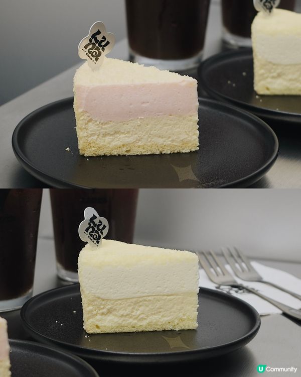 愛上了Luna Cake 雙色芝士蛋糕🥹