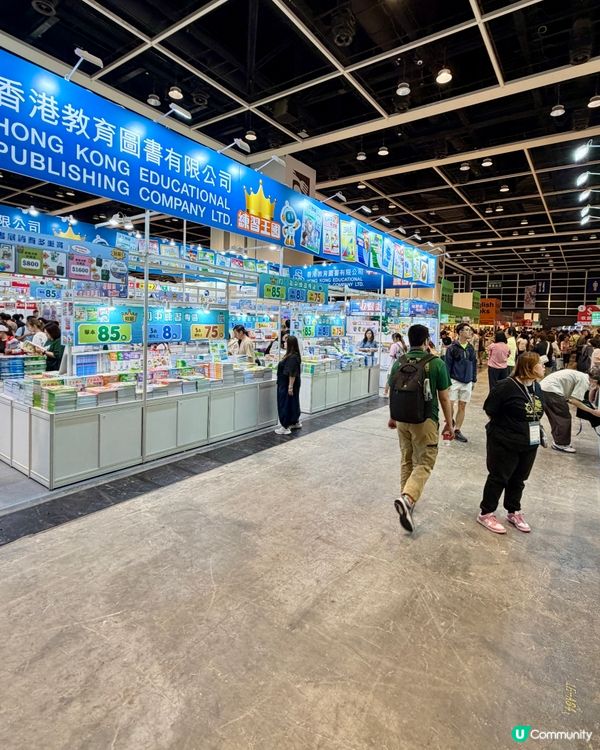 室內好去處· 一齊去香港書展做文青啦🤩📖