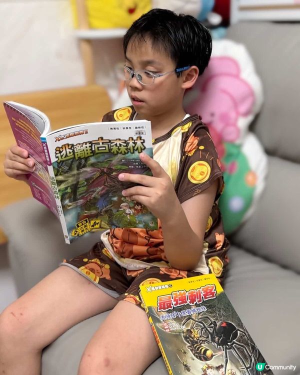 仔仔書展掃貨喇！🧠📚