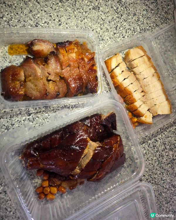 好味叉燒，脆皮燒腩仔