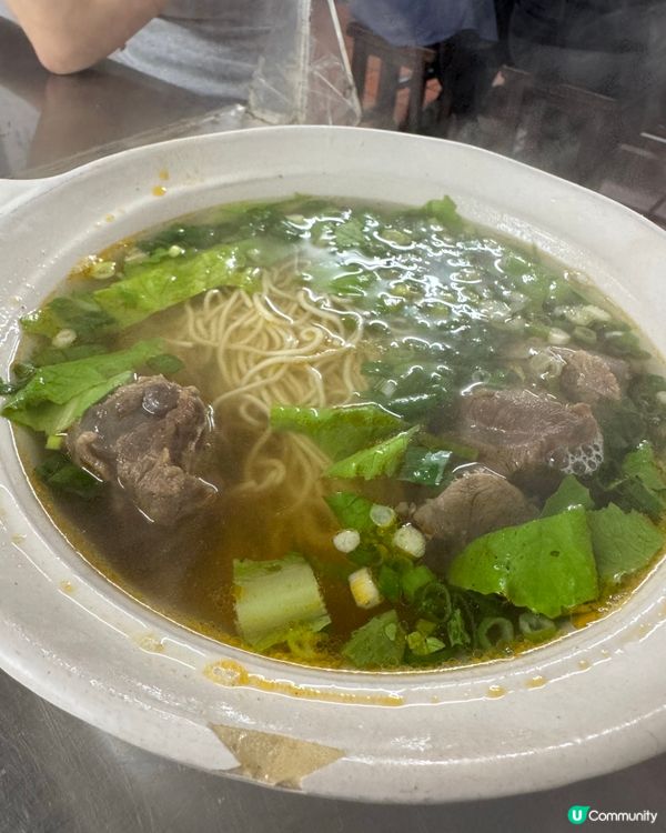 眷村風味「三牛牛肉麵」！🤤🐄