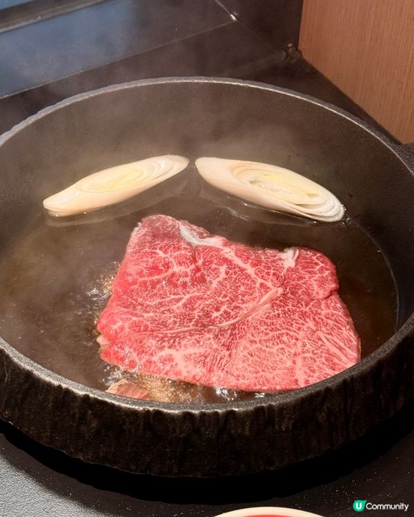 🔥中環免加一🐮A5和牛壽喜燒！🤤