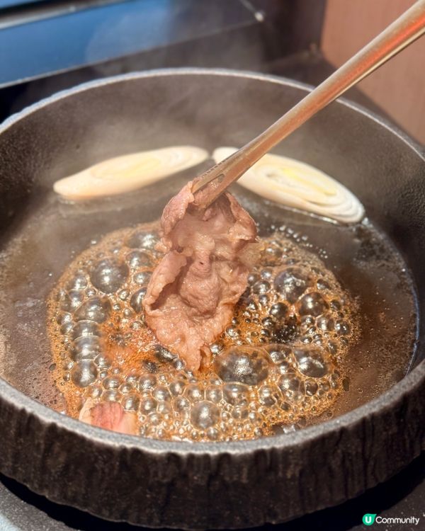 🔥中環免加一🐮A5和牛壽喜燒！🤤