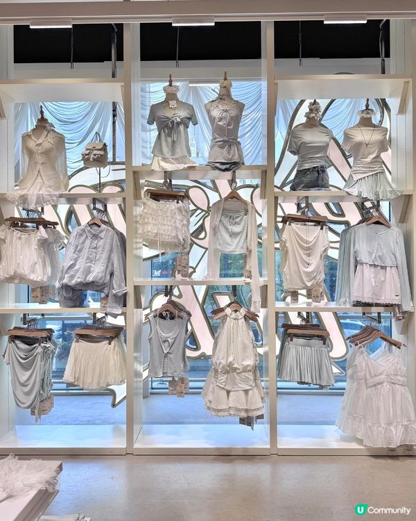 深圳1000㎡韓系女裝網紅店👗地鐵直達! 休閒百搭上衣/修身牛仔褲/連身裙/各種配飾