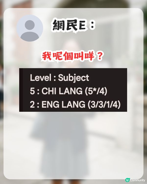 中中生曬DSE成績稱盡晒力！英文科4個2但拎3遭網民質疑？知情人士揭1背後原因！
