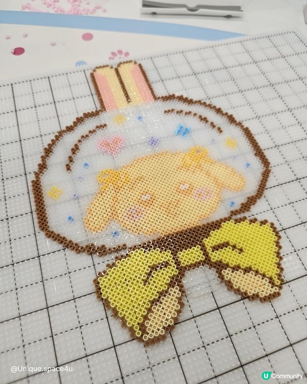《重拾童心的小確幸🧡 深圳拼豆DIY體驗｜不限時創作太療癒