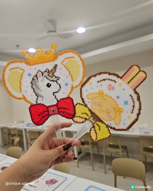 《重拾童心的小確幸🧡 深圳拼豆DIY體驗｜不限時創作太療癒