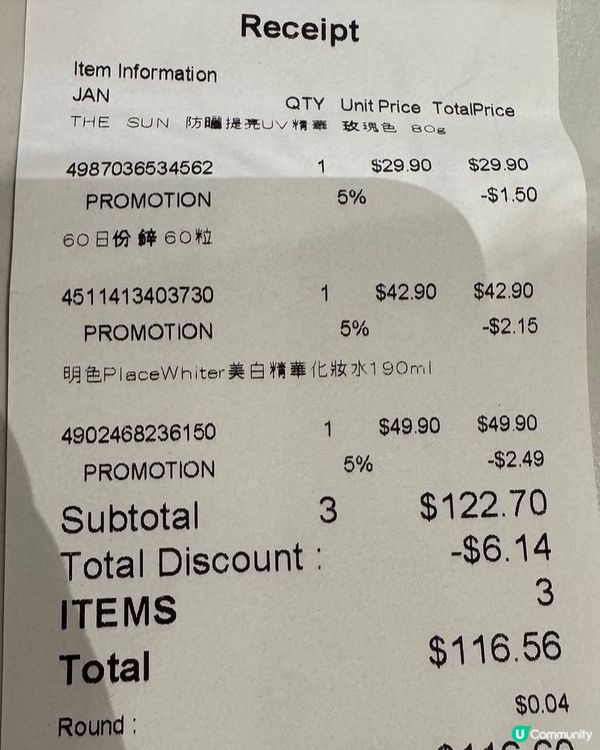 尖沙咀 新開 藥店 防曬超平