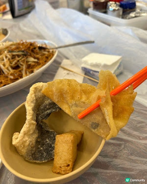 【鴨脷洲食記】鴨脷洲熟食中心翻新完成啦 ♥ 去食件一口西多。招牌炸三寶 。椒鹽魚蛋。事頭婆炒麵