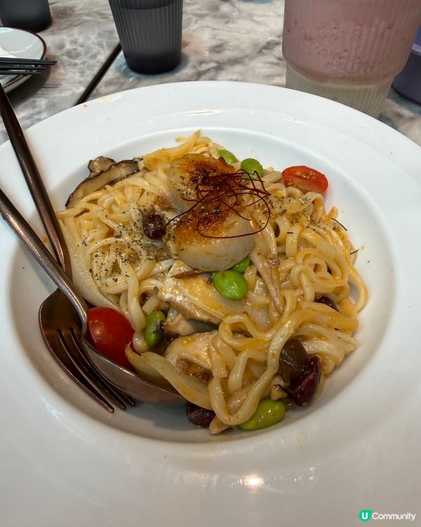 【 假日搵食推介】台式元貝手作麵😚😋