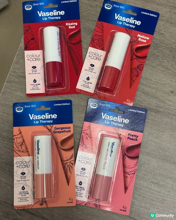 凡士林護唇膏勁靚💄👄✨