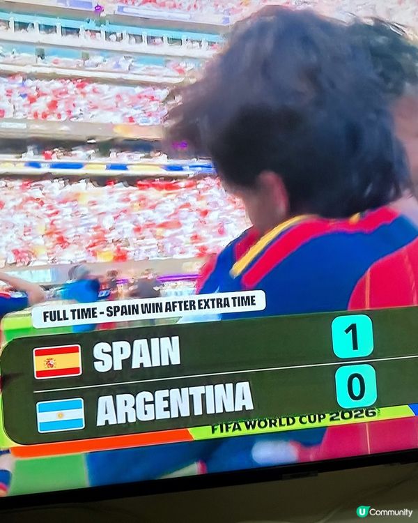 西班牙🇪🇸贏咗✌️✌️
