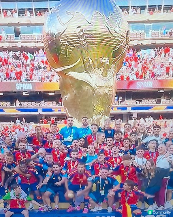 西班牙🇪🇸贏咗✌️✌️