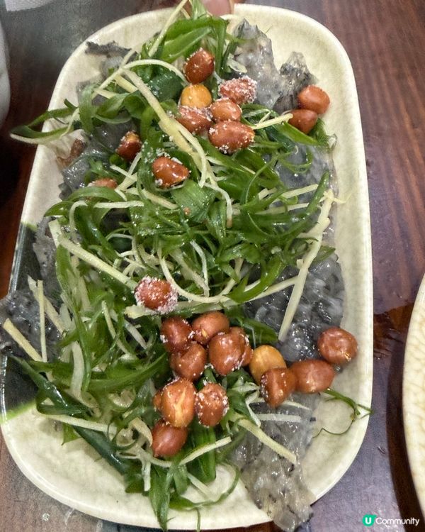 茶餐廳晚餐，鵝腸撈麵，新鮮魚皮，韭菜豬紅，白鱔飯，豬潤魚腩粥