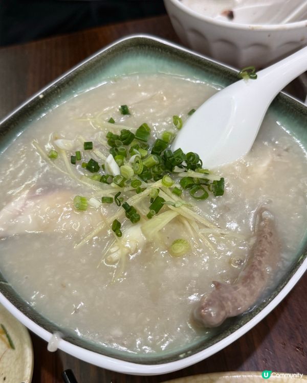 茶餐廳晚餐，鵝腸撈麵，新鮮魚皮，韭菜豬紅，白鱔飯，豬潤魚腩粥