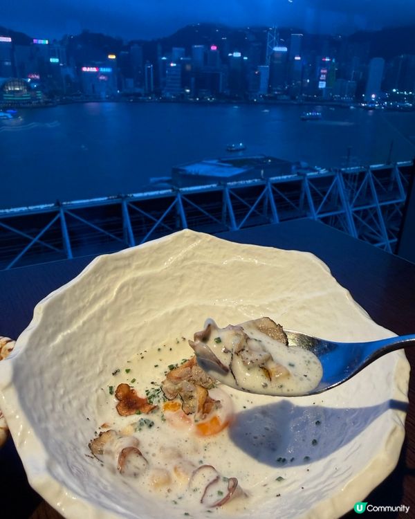 尖沙咀high eng餐廳 270度飽覽維港🌃
