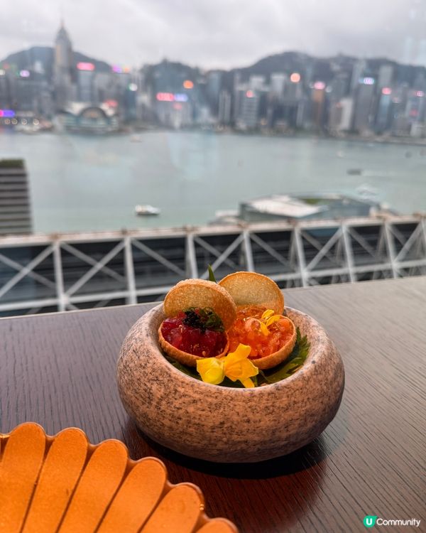尖沙咀high eng餐廳 270度飽覽維港🌃