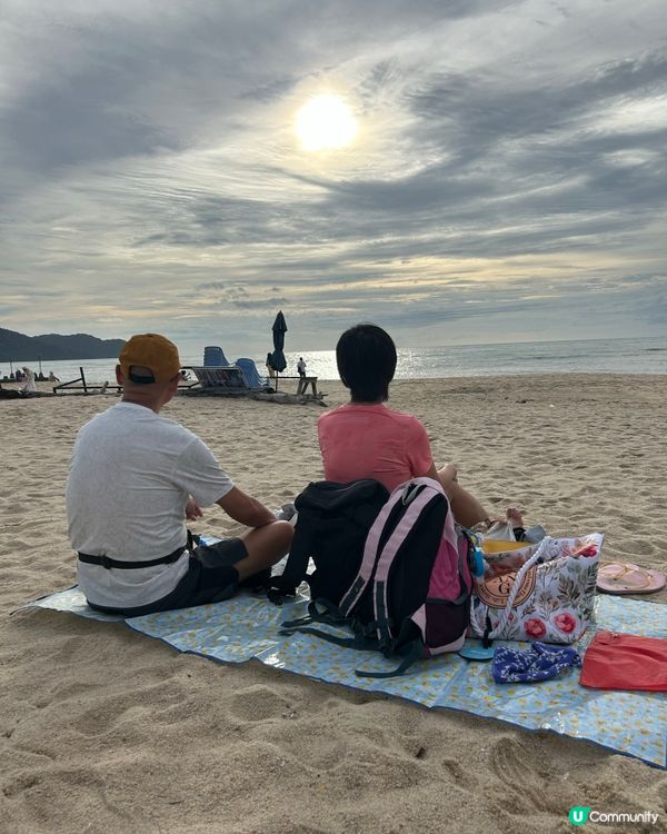 爸媽檳城放空日落遊! 🌅😌