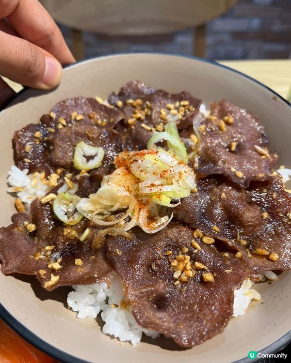 丼丼丼！牛舌香到痺🤤👅