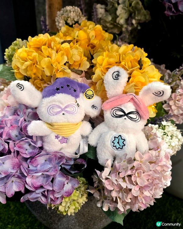 名星也愛☁️🐰正能量雲朵兔兔公仔 