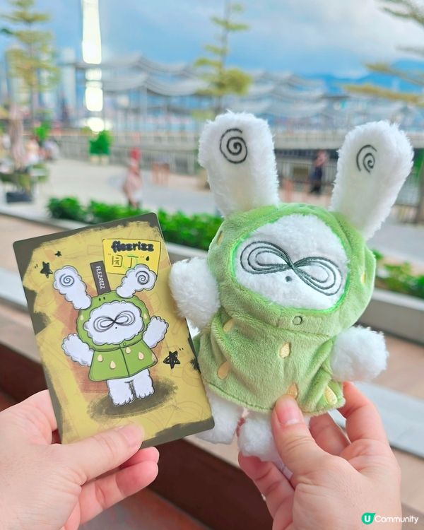 名星也愛☁️🐰正能量雲朵兔兔公仔 