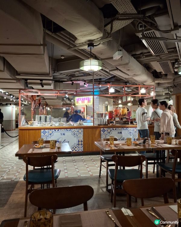 有蠔的自助餐