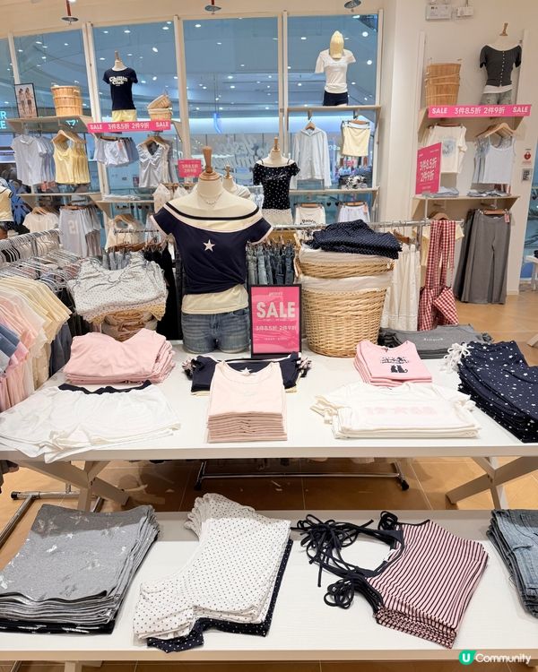 深圳連鎖韓系女裝店 YESCCI 👚共8間分店! 韓系/BM風/甜美少女風
