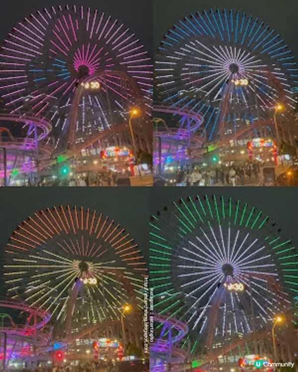【2026 東京8天遊】橫濱港未來 Sanrio Fes 2026 ♥ 期間限定 Sanrio 摩天輪燈光 Show