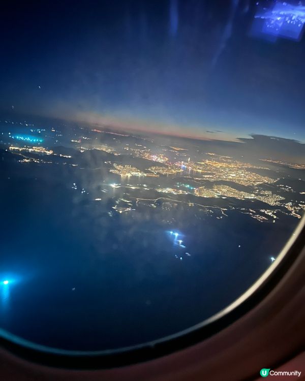 飛機外的景色