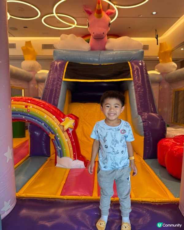 小白鷺餐廳 工作坊、彈床、積木📷打卡