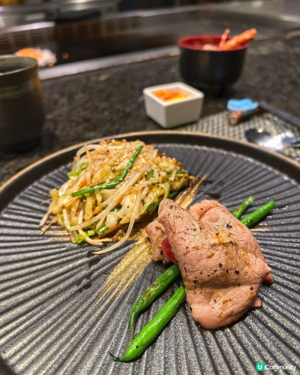 銅鑼灣大蝦入味鐵板燒