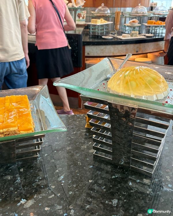 和同事一起吃午餐自助餐