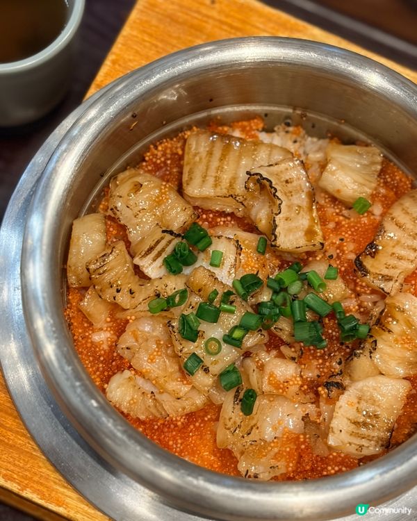 《韓式釜飯體驗🔥特級牛頸脊 & 灸燒左口魚》