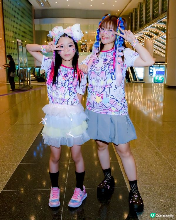 【母女初の挑戰Decora彩虹🌈穿搭體驗】