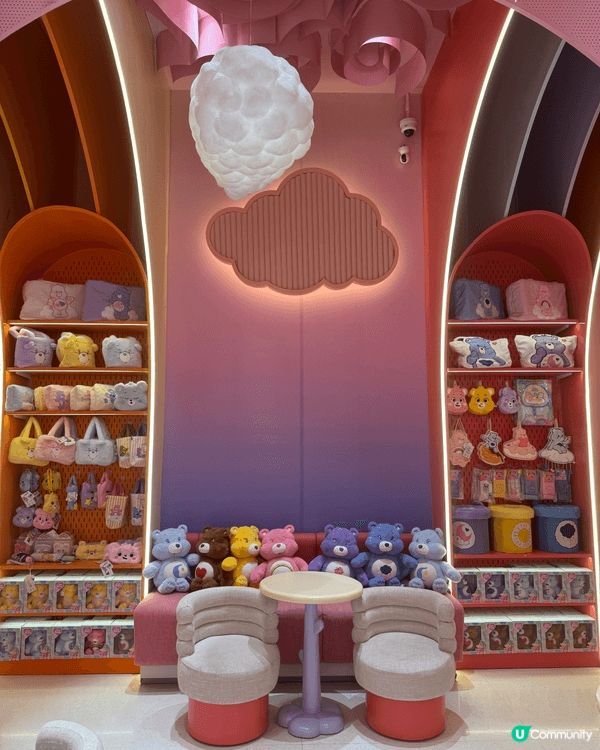 🧸深圳Care Bears Cafe 愛心小熊咖啡店🎀