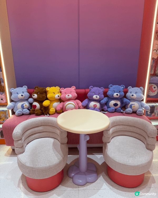 🧸深圳Care Bears Cafe 愛心小熊咖啡店🎀