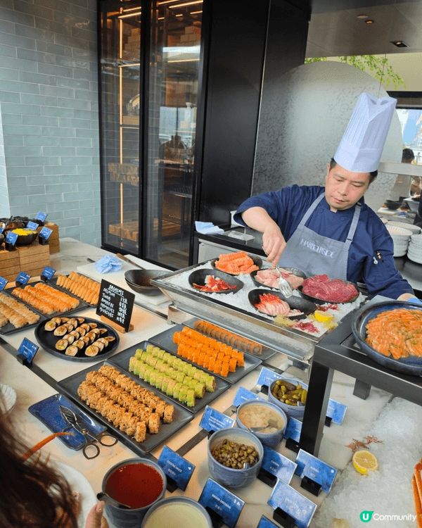 Regent Hotel, Lunch Buffet. 麗晶...