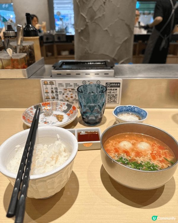 【深圳美食探店】肉肉大米 ¥78 三塊漢堡肉套餐｜白飯湯任裝...
