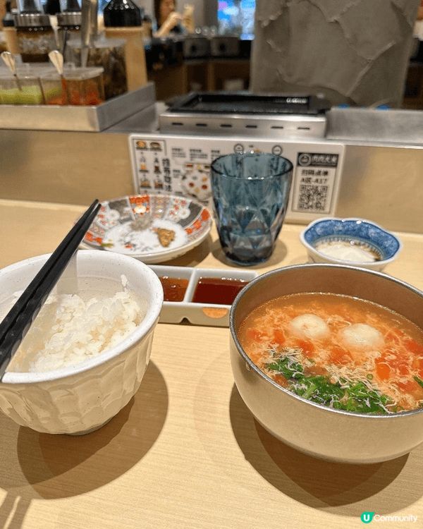 【深圳美食探店】肉肉大米 ¥78 三塊漢堡肉套餐｜白飯湯任裝...
