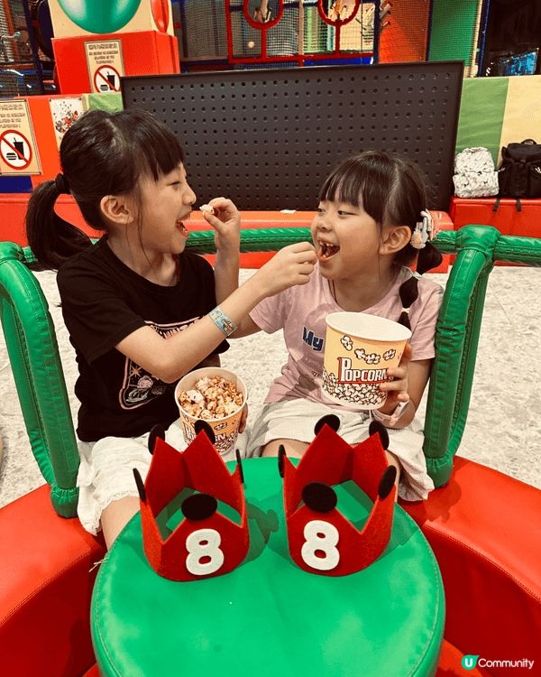 囡囡同好朋友一齊去左啟德Epicland歷奇王國暢玩慶祝8歲...