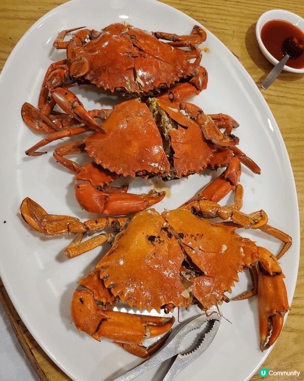 海鮮大餐蟹鉗好大隻鮮甜美甜，值得推薦給朋友去食