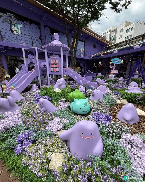 韓國獨遊時，去了限定的Pokemon展，全場都係百變怪，又或...