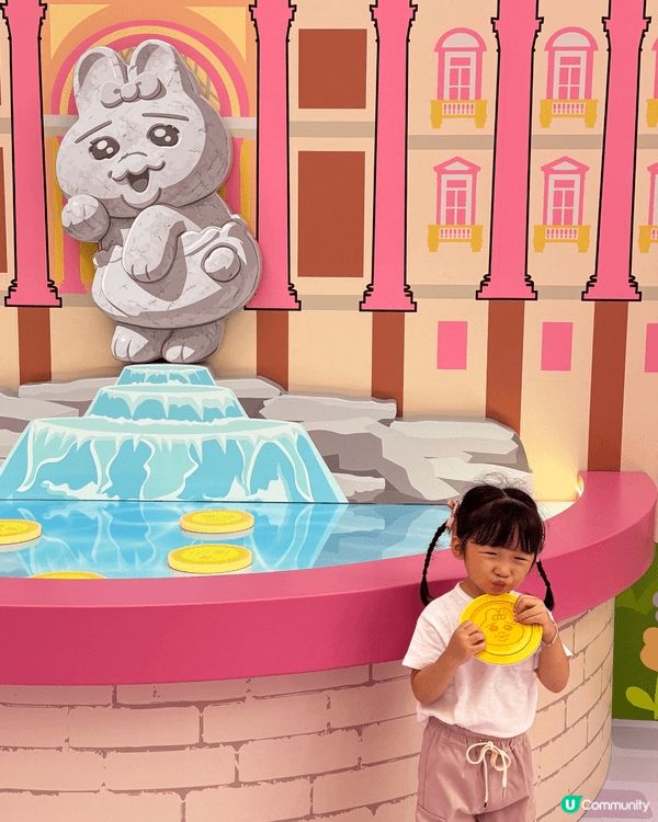 全港首個褲褲兔+奶泡恰姆聯乘展嚟馬鞍山置富Malls啦🥺