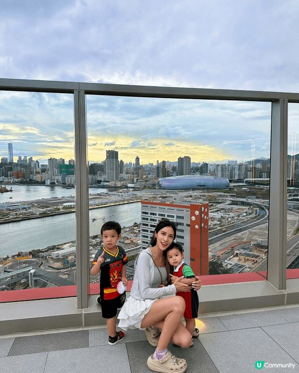 🌇九龍灣全新親子放電熱點！3萬呎空中花園＋韓式居酒屋🍢