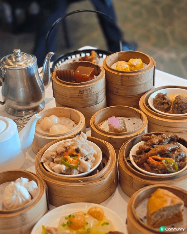 週末又想飲茶？北角海逸酒店嘅逸龍軒午市點心放題真係性價比極高...