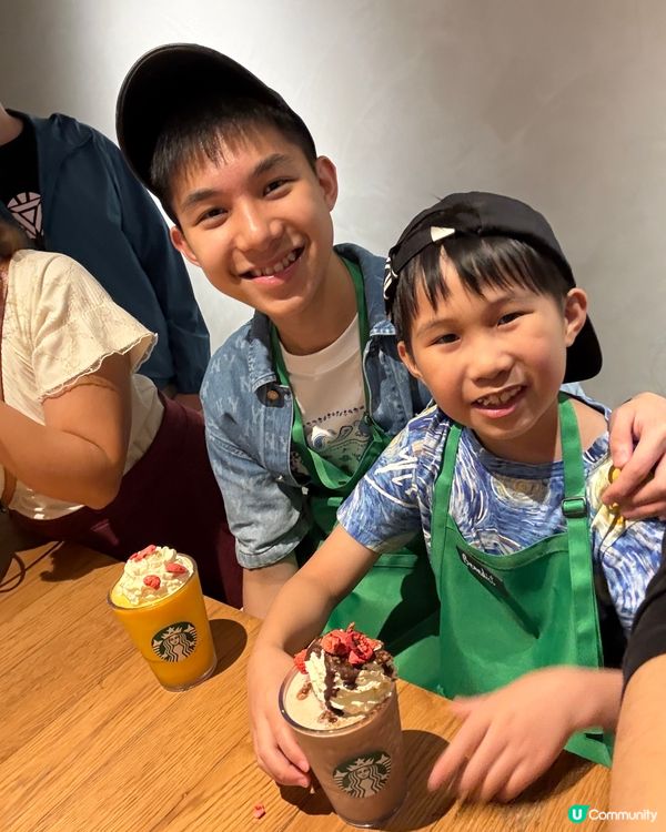 Starbucks小小咖啡師超好玩體驗👩‍👧‍👦☕️✨