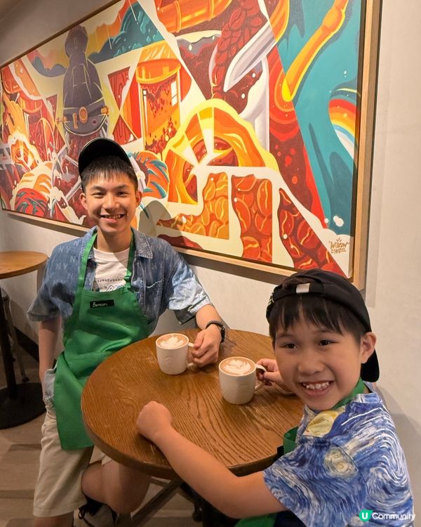 Starbucks小小咖啡師超好玩體驗👩‍👧‍👦☕️✨
