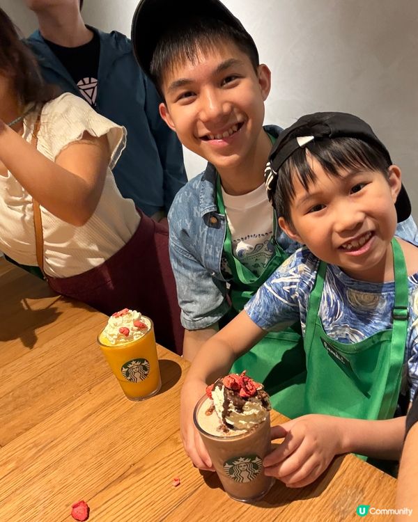 Starbucks小小咖啡師超好玩體驗👩‍👧‍👦☕️✨
