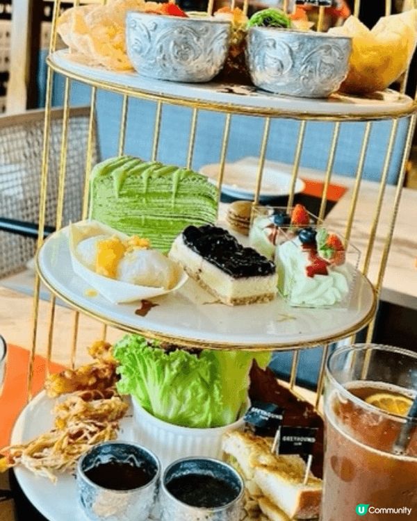 Greyhound 清新下午茶，多款小食好refreshin...