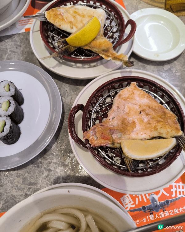 一日內去昂平360 同去食元氣壽司， 好滿足